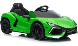 Elektromobilis vaikams Lamborghini Revuelto, žalias