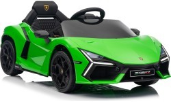 Elektromobilis vaikams Lamborghini Revuelto, žalias