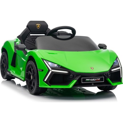 Детский электромобиль Lamborghini Revuelto, зелёный