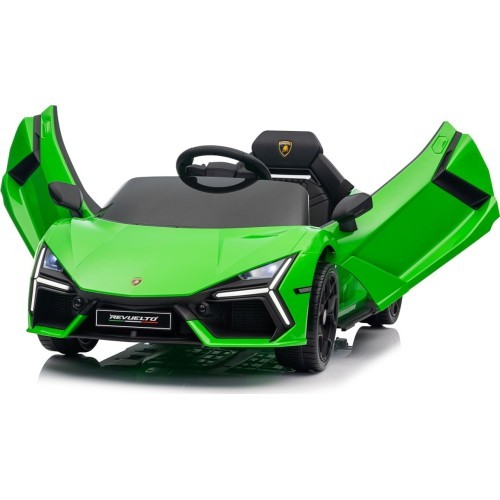 Детский электромобиль Lamborghini Revuelto, зелёный