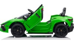Elektromobilis vaikams Lamborghini Revuelto, žalias