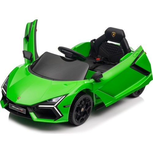 Elektromobilis vaikams Lamborghini Revuelto, žalias