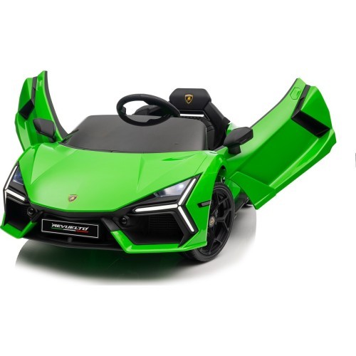 Elektromobilis vaikams Lamborghini Revuelto, žalias