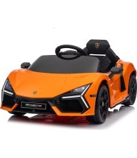 Электромобиль Lamborghini Revuelto, оранжевый