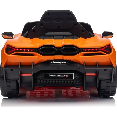 Elektromobilis Lamborghini Revuelto, oranžinis