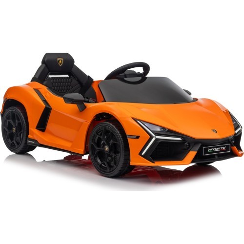 Электромобиль Lamborghini Revuelto, оранжевый