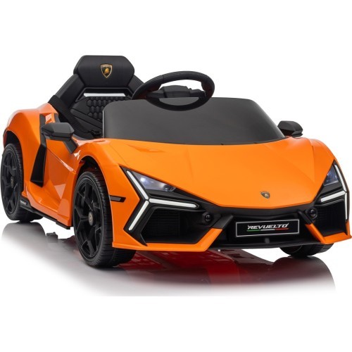 Электромобиль Lamborghini Revuelto, оранжевый
