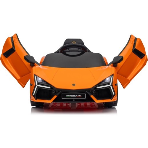 Elektromobilis Lamborghini Revuelto, oranžinis