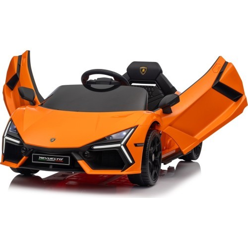 Электромобиль Lamborghini Revuelto, оранжевый