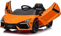 Электромобиль Lamborghini Revuelto, оранжевый