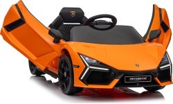 Электромобиль Lamborghini Revuelto, оранжевый