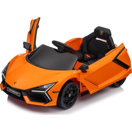 Elektromobilis Lamborghini Revuelto, oranžinis