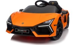 Электромобиль Lamborghini Revuelto, оранжевый