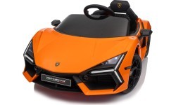 Elektromobilis Lamborghini Revuelto, oranžinis