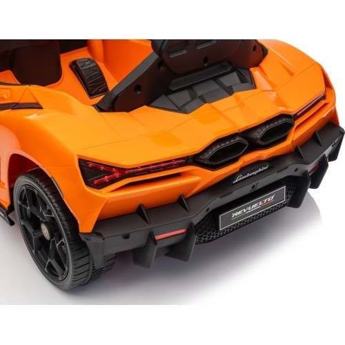 Электромобиль Lamborghini Revuelto, оранжевый