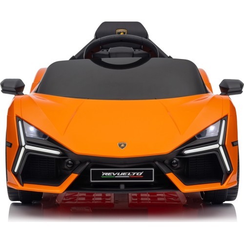 Электромобиль Lamborghini Revuelto, оранжевый