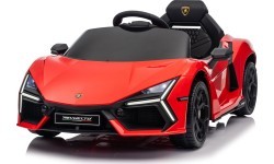 Elektromobilis Lamborghini Revuelto, raudonas