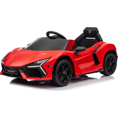 Электромобиль Lamborghini Revuelto, красный