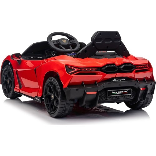 Elektromobilis Lamborghini Revuelto, raudonas