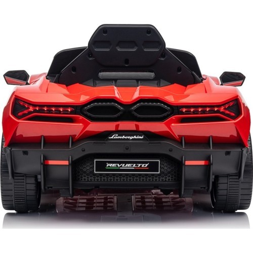 Электромобиль Lamborghini Revuelto, красный