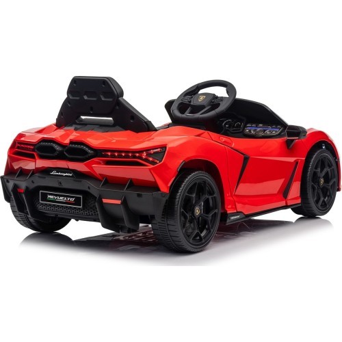 Электромобиль Lamborghini Revuelto, красный
