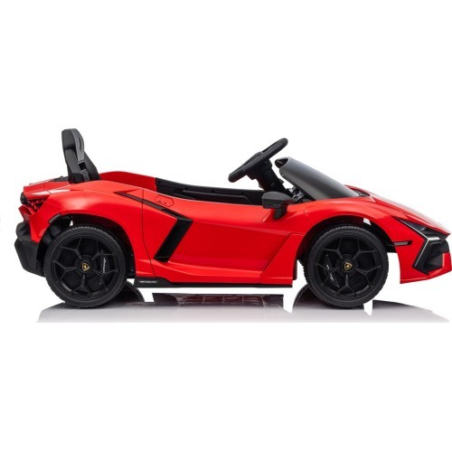Elektromobilis Lamborghini Revuelto, raudonas