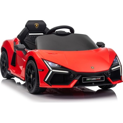 Электромобиль Lamborghini Revuelto, красный