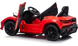 Электромобиль Lamborghini Revuelto, красный