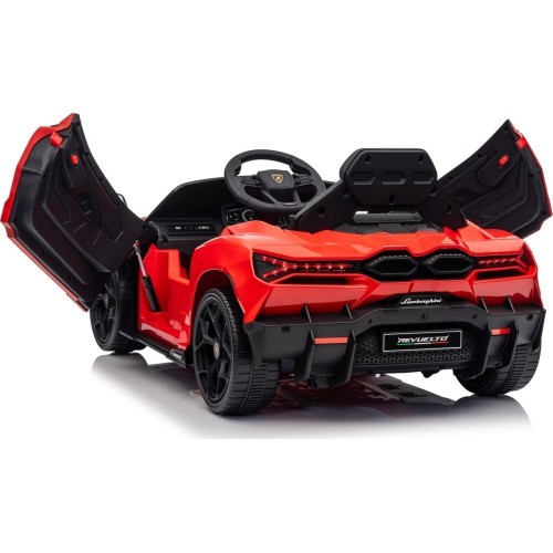 Elektromobilis Lamborghini Revuelto, raudonas