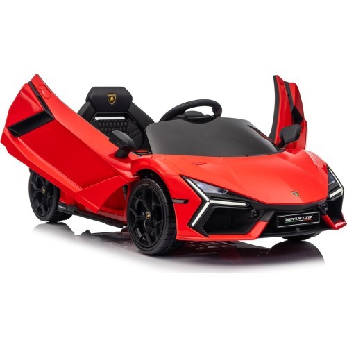 Электромобиль Lamborghini Revuelto, красный