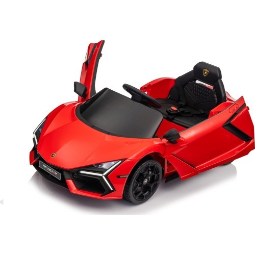 Elektromobilis Lamborghini Revuelto, raudonas