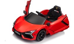 Электромобиль Lamborghini Revuelto, красный