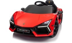 Электромобиль Lamborghini Revuelto, красный