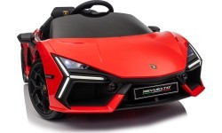 Электромобиль Lamborghini Revuelto, красный