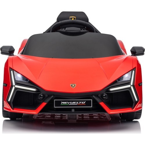 Elektromobilis Lamborghini Revuelto, raudonas