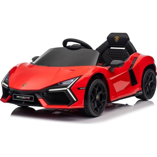 Elektromobilis Lamborghini Revuelto, raudonas