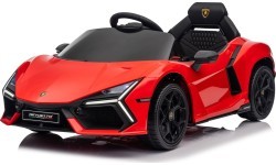 Elektromobilis Lamborghini Revuelto, raudonas