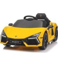 Elektromobilis Lamborghini Revuelto, geltonas