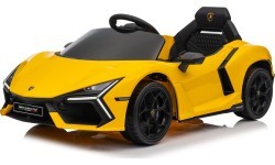 Elektromobilis Lamborghini Revuelto, geltonas