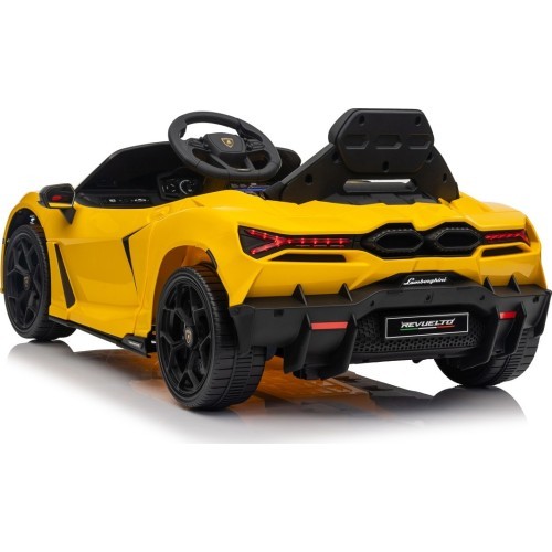 Elektromobilis Lamborghini Revuelto, geltonas