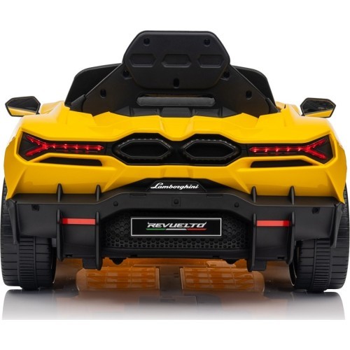 Elektromobilis Lamborghini Revuelto, geltonas
