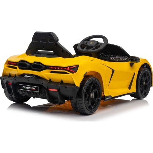 Elektromobilis Lamborghini Revuelto, geltonas