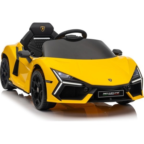 Elektromobilis Lamborghini Revuelto, geltonas