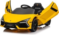 Электромобиль Lamborghini Revuelto, жёлтый