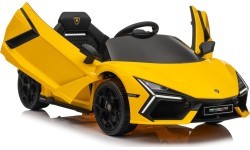 Электромобиль Lamborghini Revuelto, жёлтый