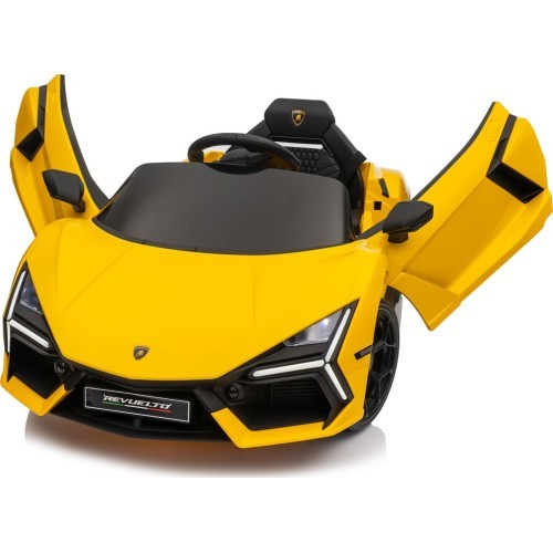 Elektromobilis Lamborghini Revuelto, geltonas