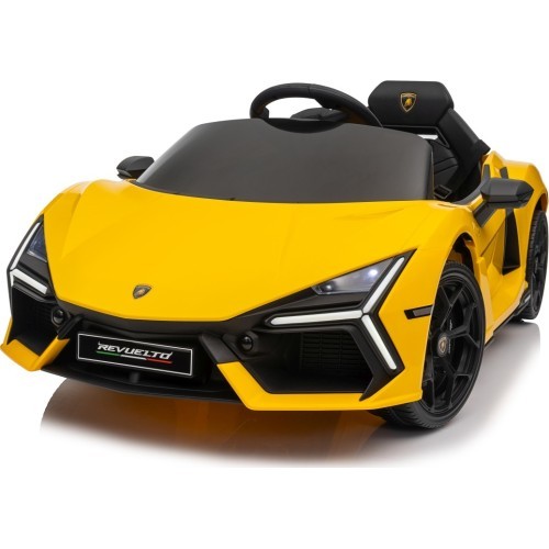 Elektromobilis Lamborghini Revuelto, geltonas