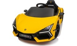 Электромобиль Lamborghini Revuelto, жёлтый