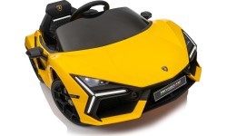Электромобиль Lamborghini Revuelto, жёлтый