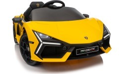 Elektromobilis Lamborghini Revuelto, geltonas